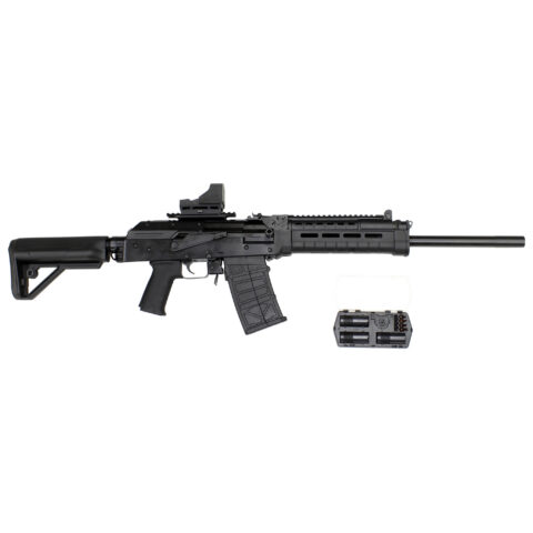 JTS M12AK 12 Gauge, 18.7" Barrel, 5-Round, Red Dot Included
