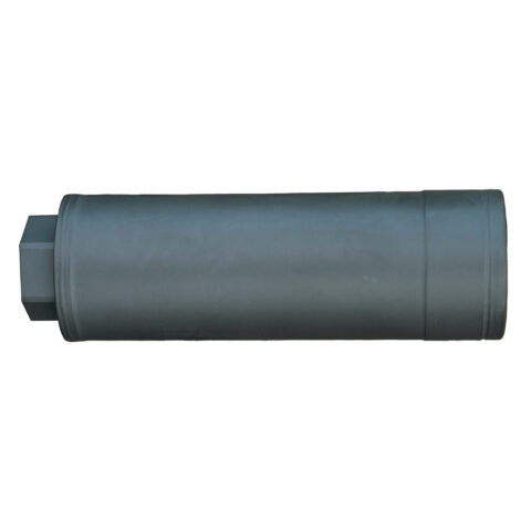 KGM Pursuit P6 6mm Suppressor, 5.5 Length, Titanium / Gray