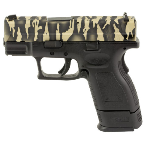 Springfield Armory XD 9mm, 3" Barrel, 16-Round, Tiger Stripe Camo