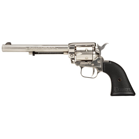 Heritage Rough Rider .22 LR, 6.5" Barrel, 6-Round, Nickel