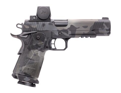 CNC Firearms 1911 DS Warrior 9mm, 5.50" Barrel, Multi-Cam Black