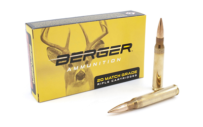 Berger Classic Hunter .30-06 Springfield 168gr Boat Tail, 20 Rounds