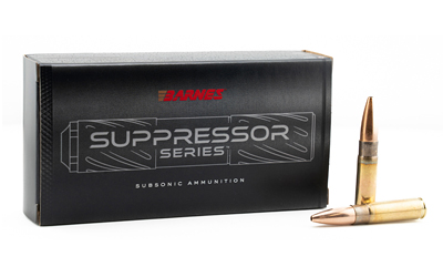 Barnes Suppressor Optimized 300 Blackout 220gr Sierra MatchKing, 20 Rounds