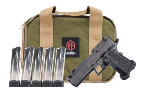 Alpha Foxtrot Romulus 9mm, 3.5" Barrel, 20+1, Black DLC