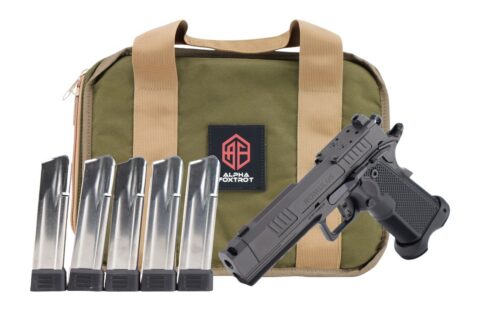 Alpha Foxtrot Romulus 9mm, 4.25" Barrel, 20-Round, Black DLC