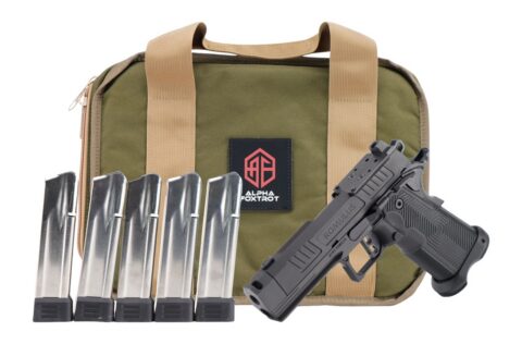 Alpha Foxtrot AF1911 Romulus 9mm, 3.5" Barrel, 20+1, Black DLC