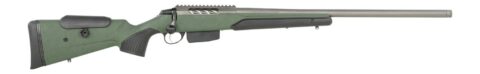 Tikka T3x Super Varmint 6mm Creedmoor, 24" Barrel, Green Stock