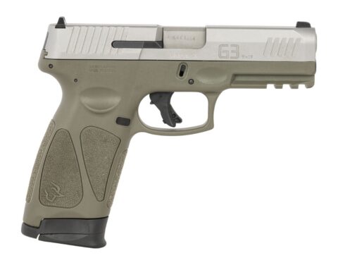 Taurus G3 9mm, 4" Barrel, 17+1, OD Green / Stainless