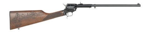 Heritage Rough Rider Rancher .22 LR, 16.12" Barrel, 6-Round, Black / Wood