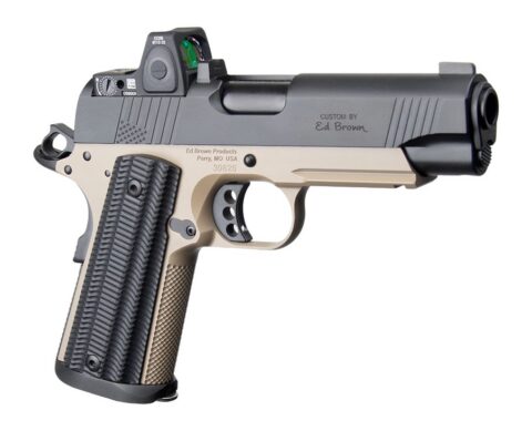 Ed Brown SFC SOCOM 45 ACP, 4.25" Barrel, 7+1, Two-Tone FDE
