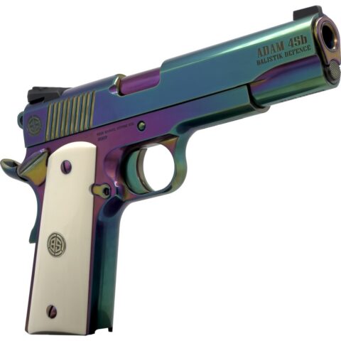 Dickinson Adam 45B 1911 .45 ACP, 5" Barrel, 8+1, Rainbow PVD
