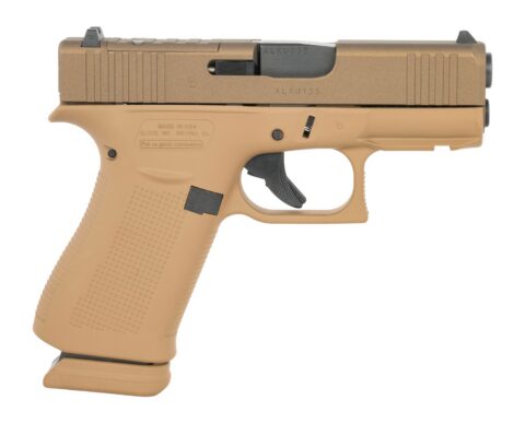 Glock 43X 9mm, 3.41" Barrel, 15+1, Two-Tone Cerakote