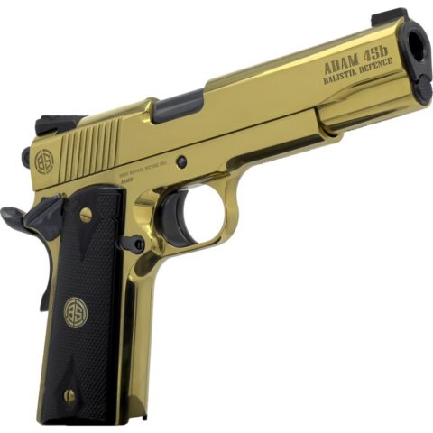 Breda Adam 45B 1911 .45 ACP, 5" Barrel, 8+1, Gold