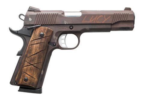 Tisas 1911 Duty 45 ACP, 5" Barrel, 8+1, Stainless Slide & Frame