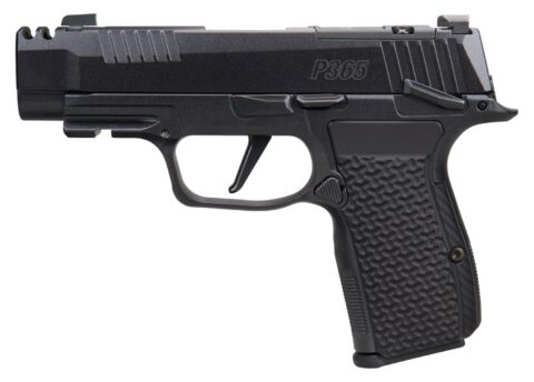 SIG Sauer P365 AXG LUXE 380 ACP, 3.1" Barrel, 10+1, Black Cerakote
