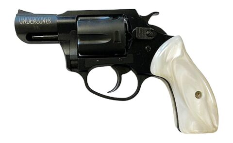 Charter Arms Undercover Lite 38 Special, 2" Barrel, 5-Round, Black / White Pearlite