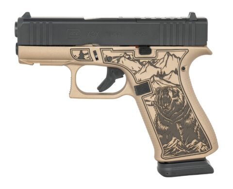 Glock 43X 9mm, 3.41" Barrel, 15+1, Two-Tone