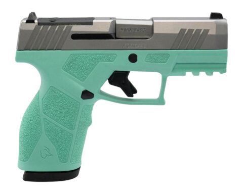 Taurus GX2 9mm, 3.38" Barrel, 13+1, Stainless / Cyan