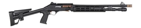 Panzer Arms M4 Speed Pro 12 Gauge, 18.5" Barrel, Black Semi-Auto