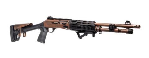 Panzer Arms M4 Pro AI 12 Gauge, 18.5" Barrel, 5+1, Distressed Copper