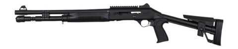 Panzer Arms PAM4TSSBSS M4 Tactical 12 Gauge, 18.5" Barrel, Black
