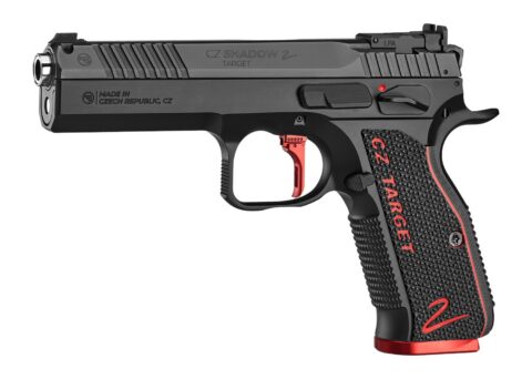 CZ Shadow 2 Target 9mm, 5" Barrel, 17+1, Optic Ready