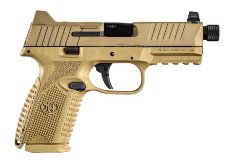 FN 509M Tactical 9mm, 4.5" Barrel, 10+1, FDE