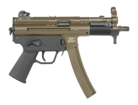 HK SP5K PDW 9mm, 5.83" Barrel, 30-Round, Patriot Brown