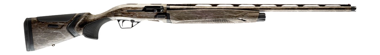 Beretta A400 Solo 12 gauge shotgun with vent rib barrel and Mossy Oak Bottomland camo stock
