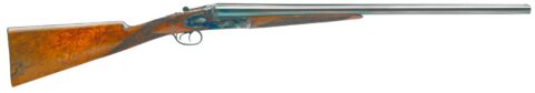 Dickinson Plantation Side-by-Side 12 Gauge, 28" Barrel, 2-Round, Engraved