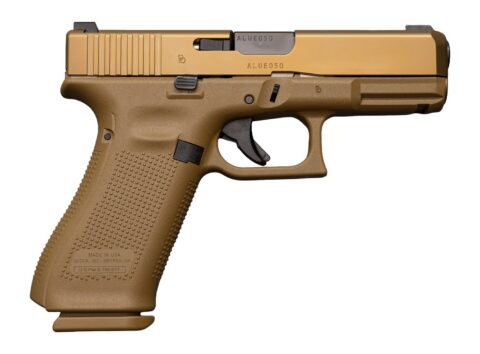 Glock G19X V 9mm, 4.02" Barrel, 10+1, Coyote nPVD