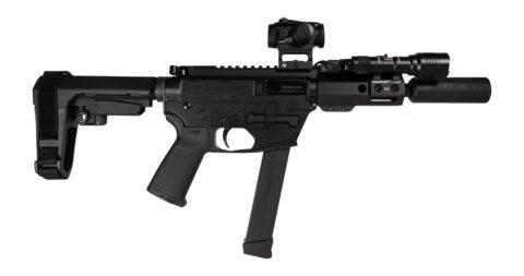 Shark Coast Tactical Creepy Andrew 9mm, 30-Round, Black