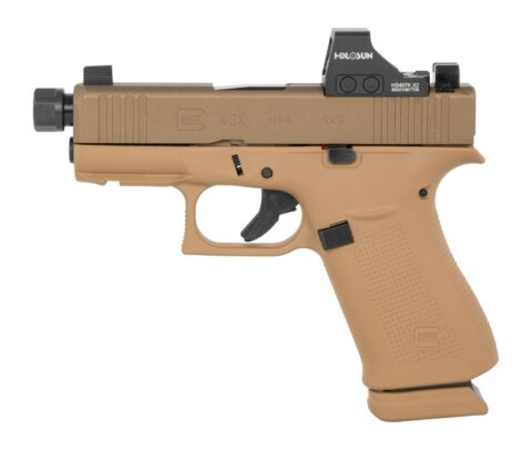 Glock 43X 9mm, 3.41" Barrel, 15+1, Two-Tone Cerakote