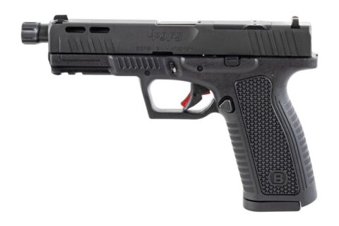 Bersa BP9 FS 9mm, 4.25" Barrel, 17+1, Matte Black Threaded