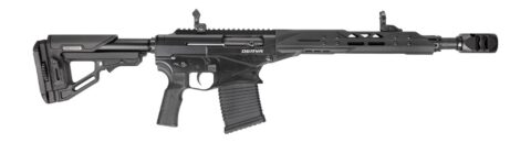 Derya MAX 12 Gauge Semi-Auto Shotgun, 18" Barrel, Black
