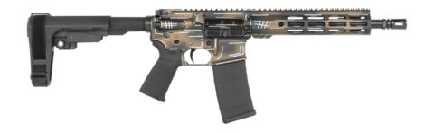 Shark Coast Anime-15 Bronze 5.56 NATO, 10.5" Barrel, 30+1, Bronze