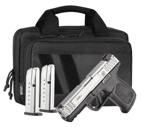 Smith & Wesson SD9 2.0 9mm, 4" Barrel, 16+1, Satin Stainless Slide / Black Savior Bundle