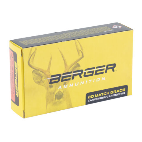 Berger Classic Hunter .30-06 Springfield 185gr Boat Tail, 20 Rounds