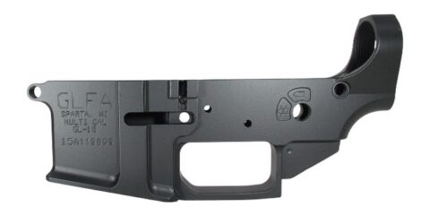 Great Lakes Firearms GL15 Stripped AR-15 Lower Receiver, Multi-Caliber