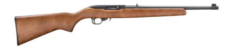 Ruger 10/22 .22 LR, Threaded Barrel, 10+1, Birchwood Stock