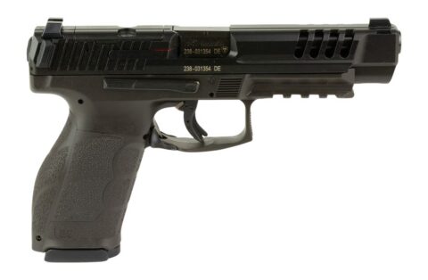 HK VP9A1 L 9mm, 5" Barrel, 10+1, Black