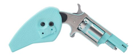 North American Arms 22M .22 LR, 1.13" Barrel, 5-Round, Turquoise Cerakote