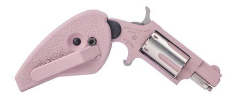 North American Arms 22MS Rose .22 LR, 1.13" Barrel, 5-Round, Pink