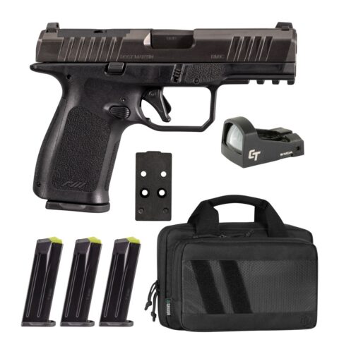 Rost Martin RM1C 9mm, 4" Barrel, 15+1, Black Optic Bundle