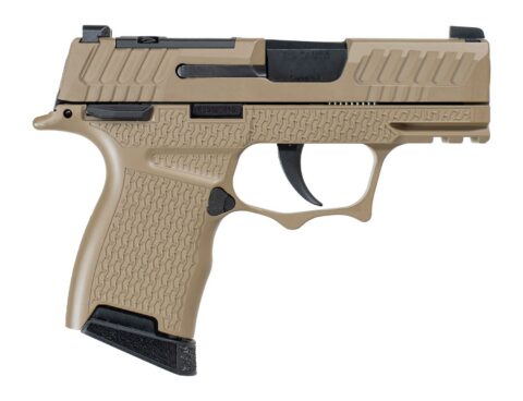 Shark Coast Tactical P365 9mm, 3.1" Barrel, 10+1, FDE