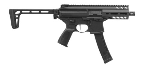 SIG Sauer MPX 9mm SBR, 4.5" Barrel, 35-Round, Black