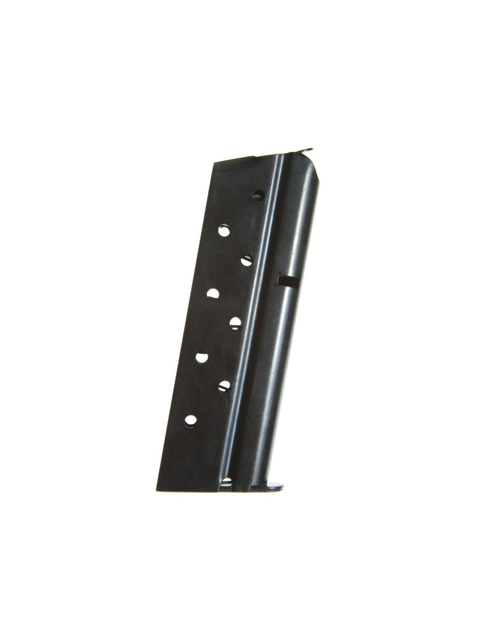 Blued Rock Island Armory 1911 magazine shown on a white background