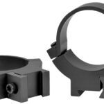Warne Maxima 30mm Medium Matte Rings, 3/8 and 11mm Dovetail