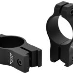 Warne Vapor Rimfire Rings 1" High, 3/8" Dovetail, Black