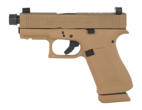 Glock 43X 9mm, 3.41" Barrel, 15+1, Two-Tone